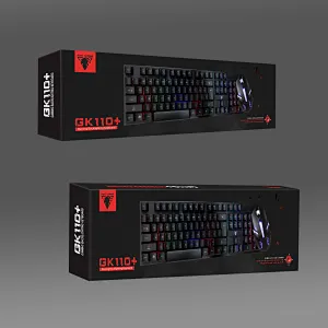 Wired keyboard mouse combo