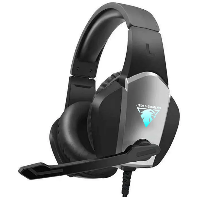 wired gaming LED light headphone