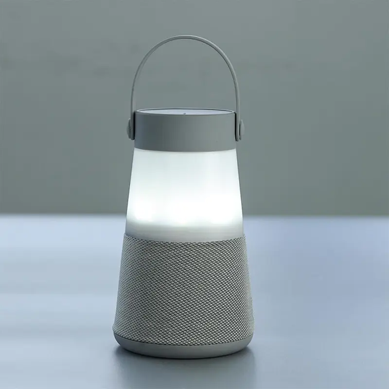 Bluetooth speaker with colorful lighting