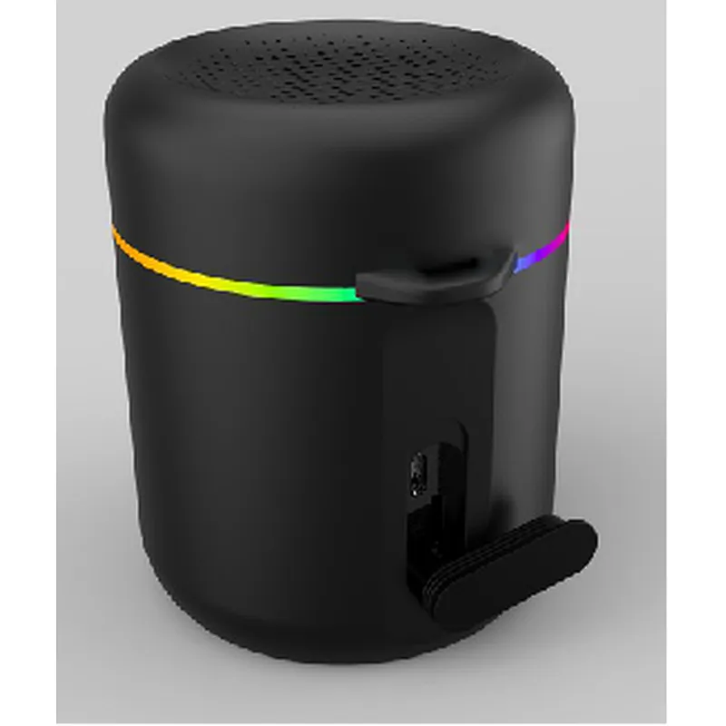 Bluetooth speaker with colorful lighting