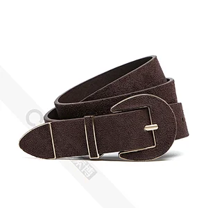 Classic Belt Simple Casual Personality Women Belt with metal  loops