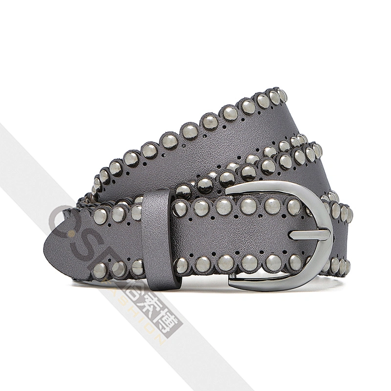 Waist belt with studs for Jeans Dresses Fashion Waist Belt