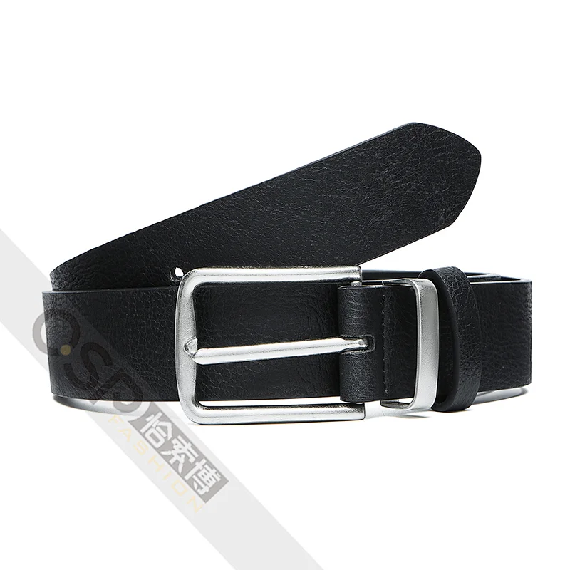 Men's basic PU belt,Men Casual Belt
