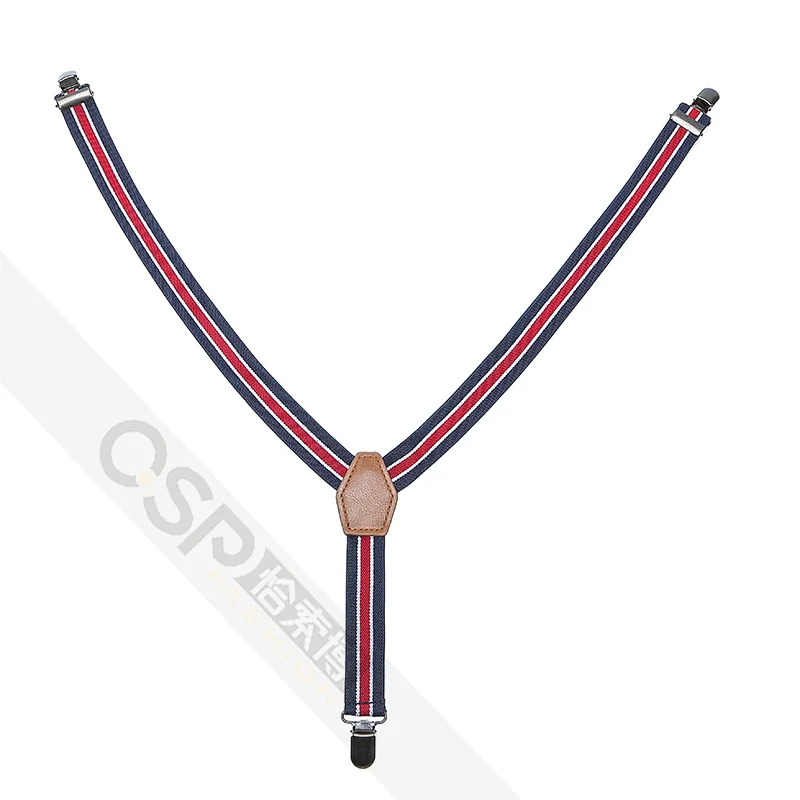 Kids Boys Girls Y-Back Suspender Elastic Adjustable Clip-On Braces