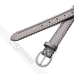 Waist belt with studs for Jeans Dresses Fashion Waist Belt