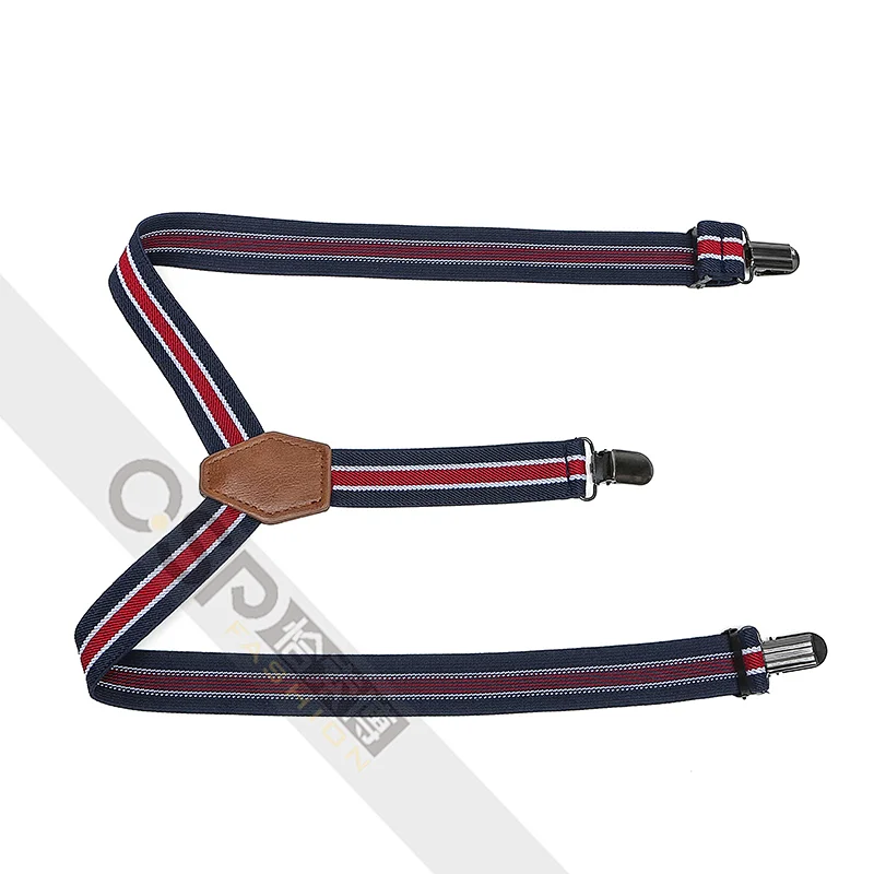 Kids Boys Girls Y-Back Suspender Elastic Adjustable Clip-On Braces