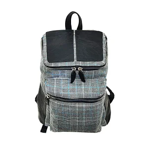 Women Ladies Laptop Bag Houndstooth Fashion Designer Trending Backpack