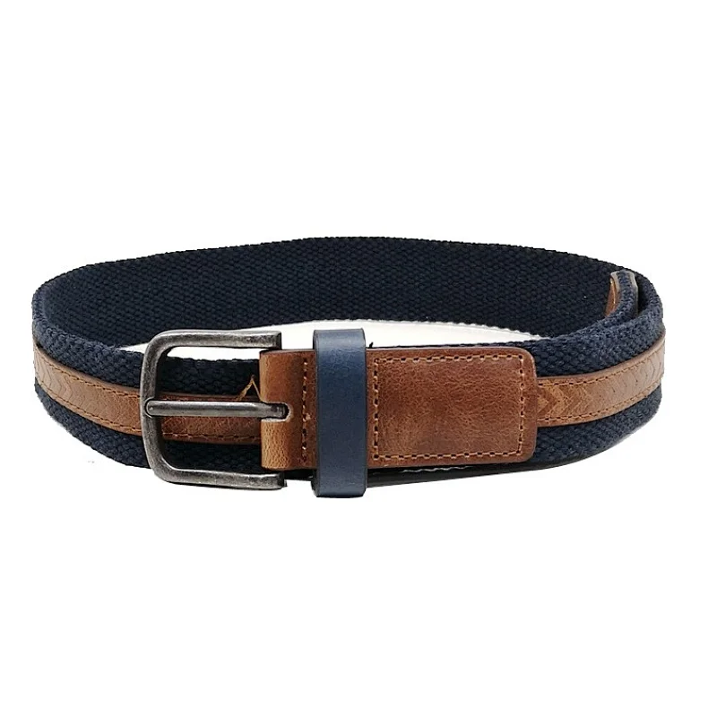 Children's casual canvas belt