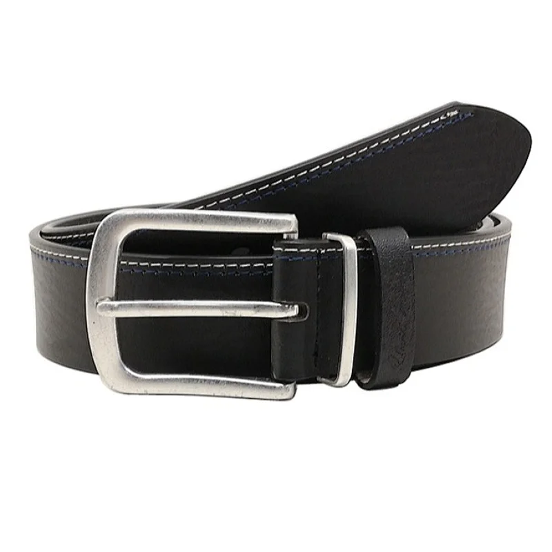 Men's leather belt