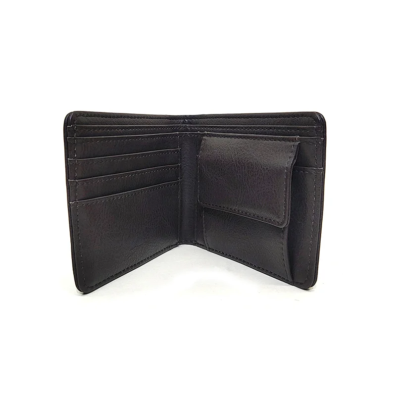 Classic Black Wallet for Man Cheap Bargain Simple Casual Purse Wallet