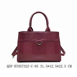 Ladies Lizard Wine PU Fashion Tote bags Women Bags Soulder Hand Bag