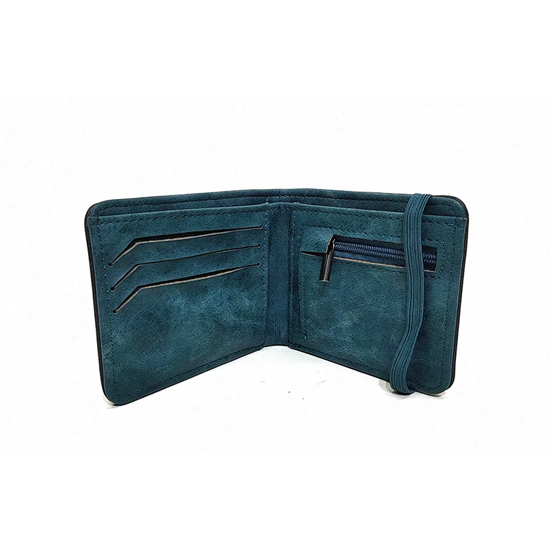 Black PU Ladies Strap Money Bag Hot Selling Elegant Women Purses Wallets