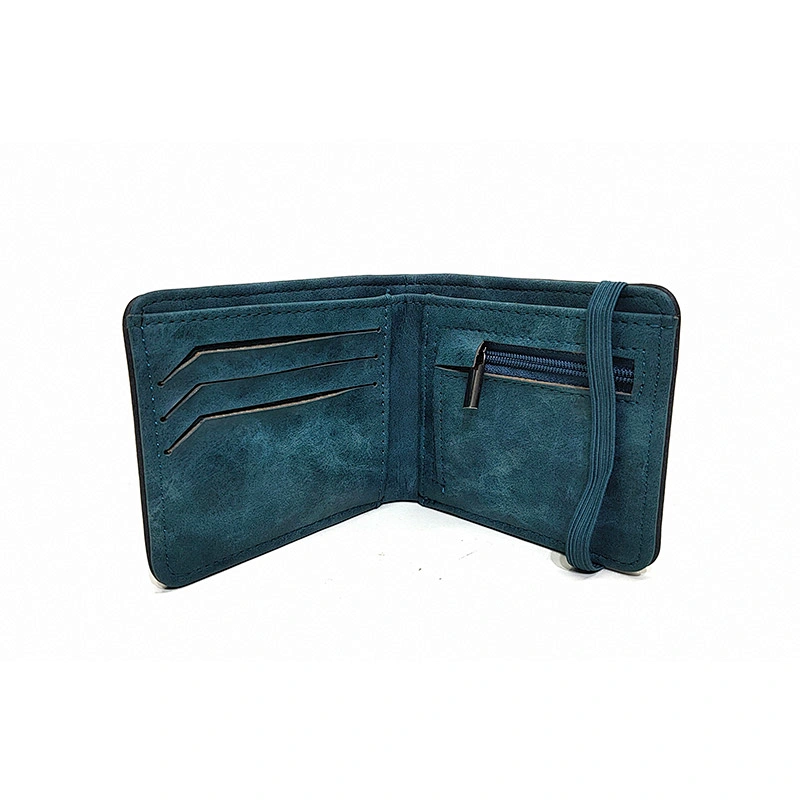 Black PU Ladies Strap Money Bag Hot Selling Elegant Women Purses Wallets
