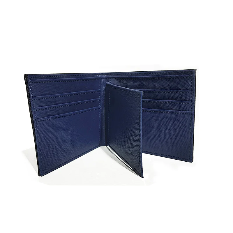 Saffiano Ladies Women Fashion PU Money Clip Brithday Gift Purses Wallets