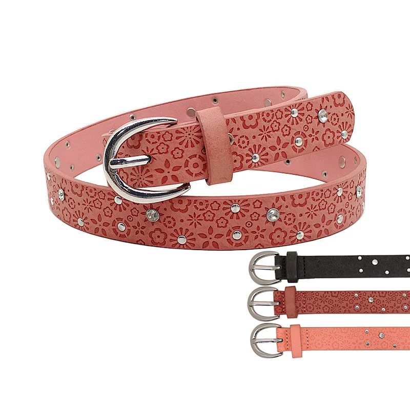 New fashion rivet children's belt