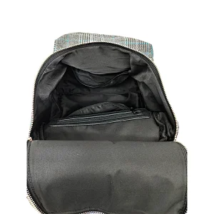 Women Ladies Laptop Bag Houndstooth Fashion Designer Trending Backpack