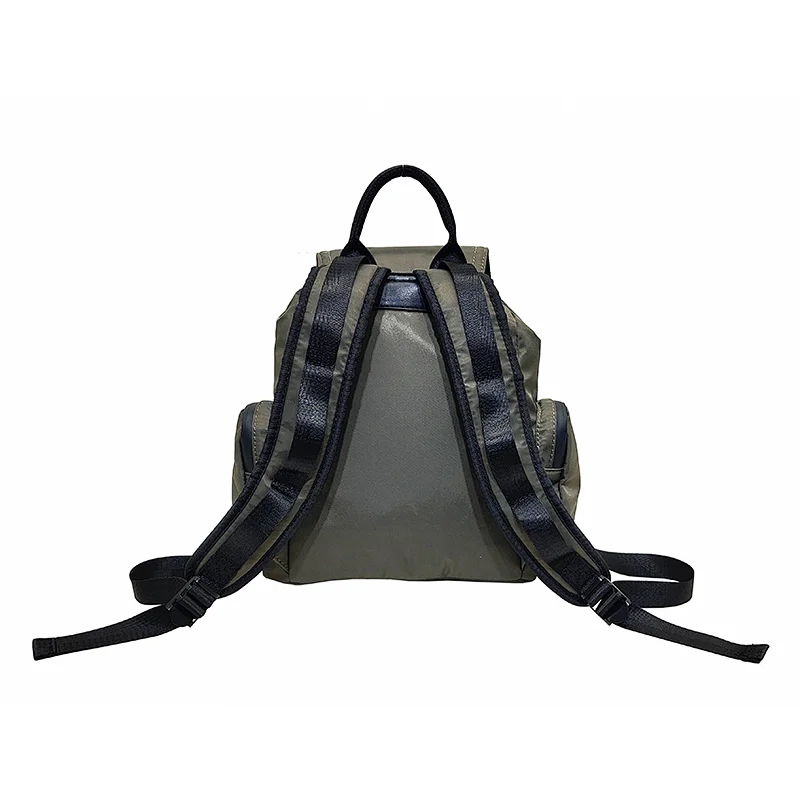 Polyester Bag for Man String Zipper Casual Weekend Travel Backpack