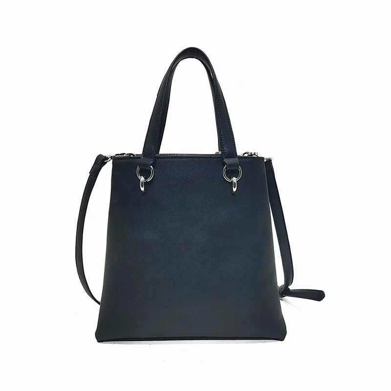 Black Trendy Women Chains Handbag 2020 New Tote Bag