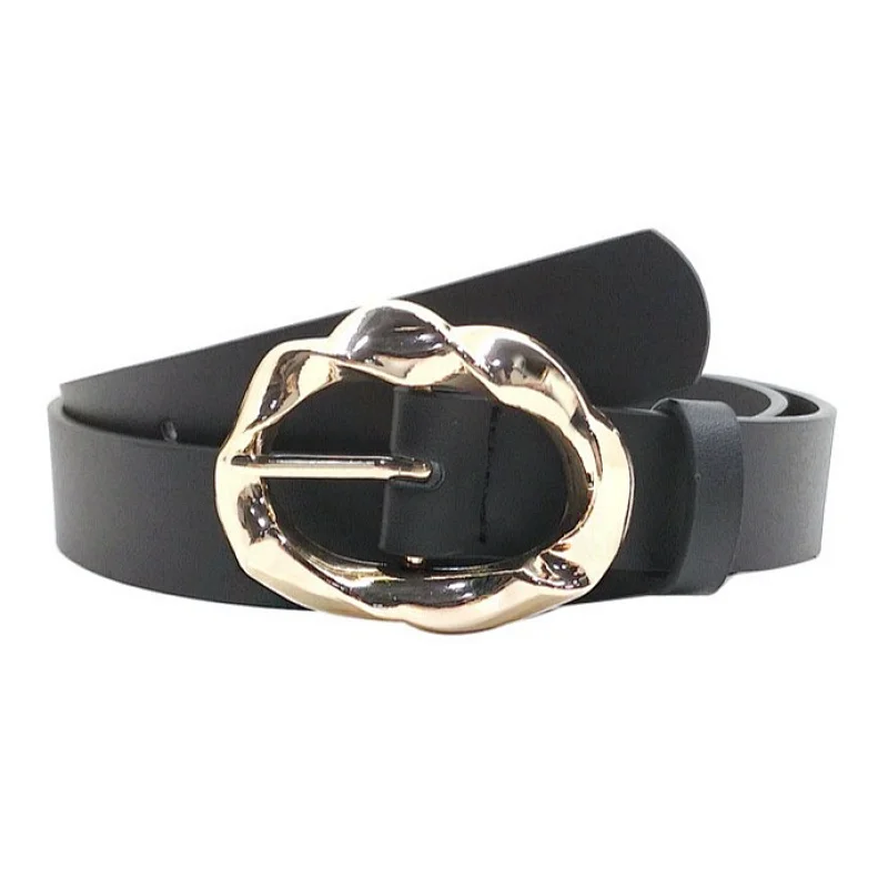 New black punk belt