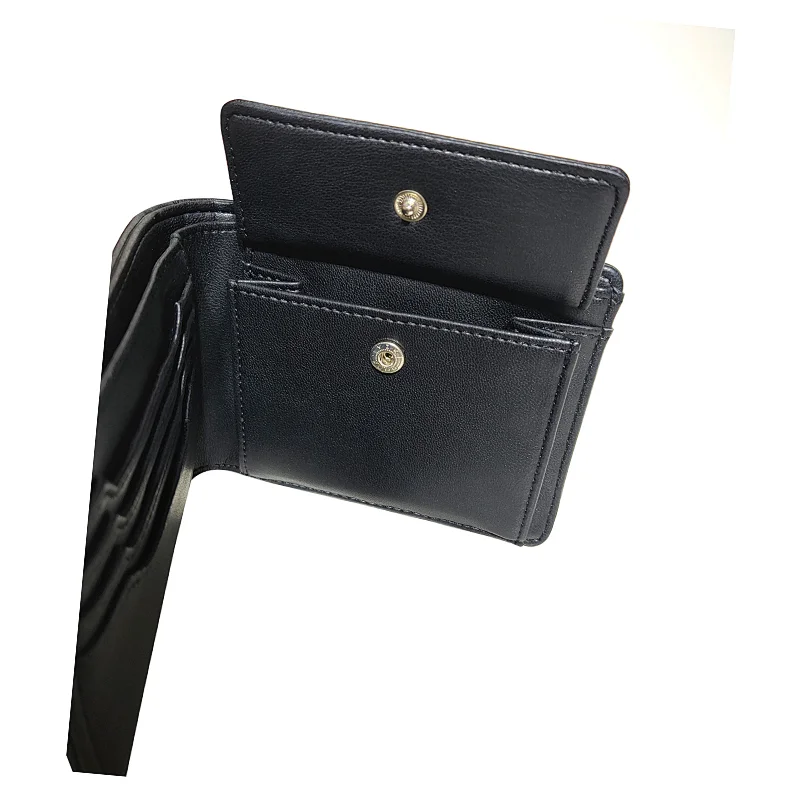 Wallet for Women Black ID Card Holder Designer Fashion Cheap Short Wallets