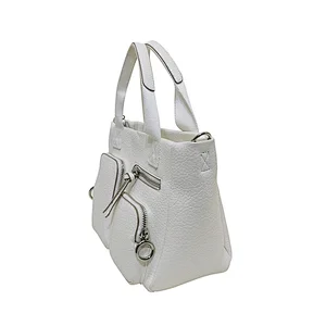 White Pokect PU Lady Women Handbags Shoulder Crossbody Handbags