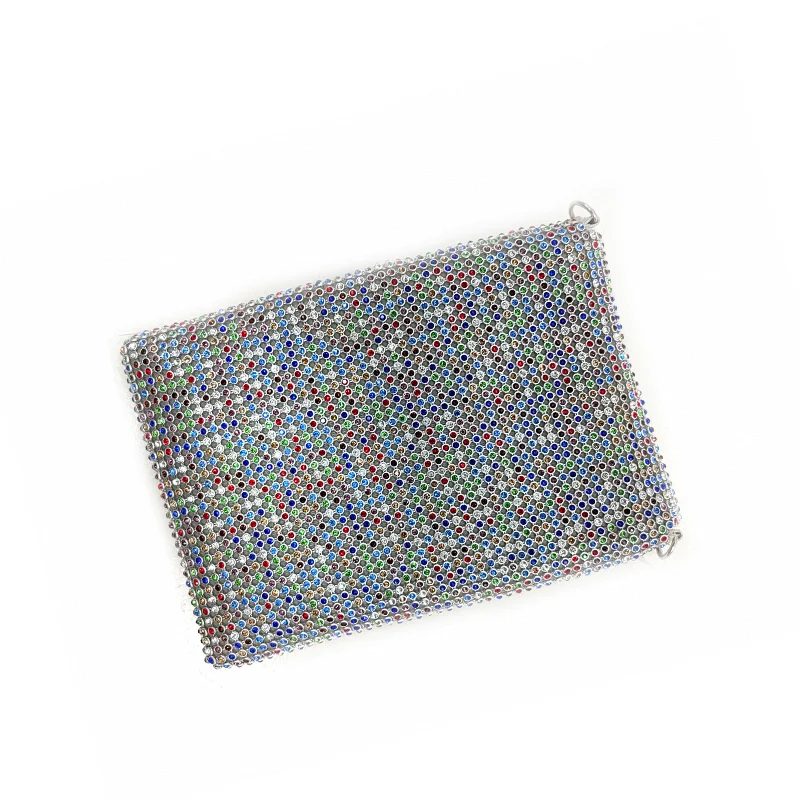 Shiny Glass  Woman Crossbody Bag Eye Catching Cell Phone Bag