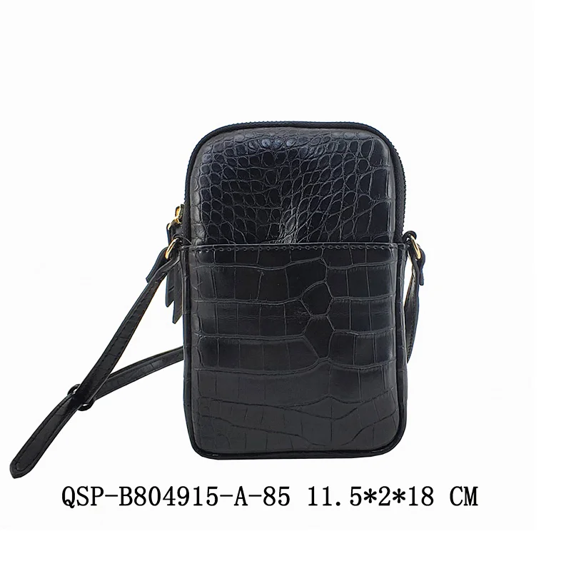 Cheap Fashion Woman Cell Phone Bag Crocodile Croco Crossbody Bag