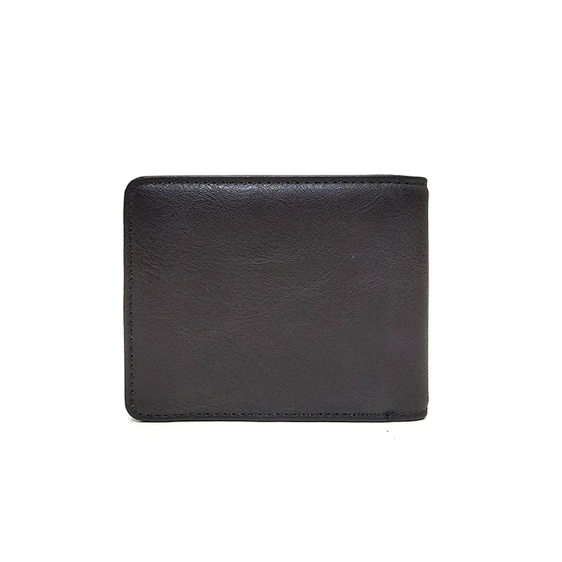 Classic Black Wallet for Man Cheap Bargain Simple Casual Purse Wallet