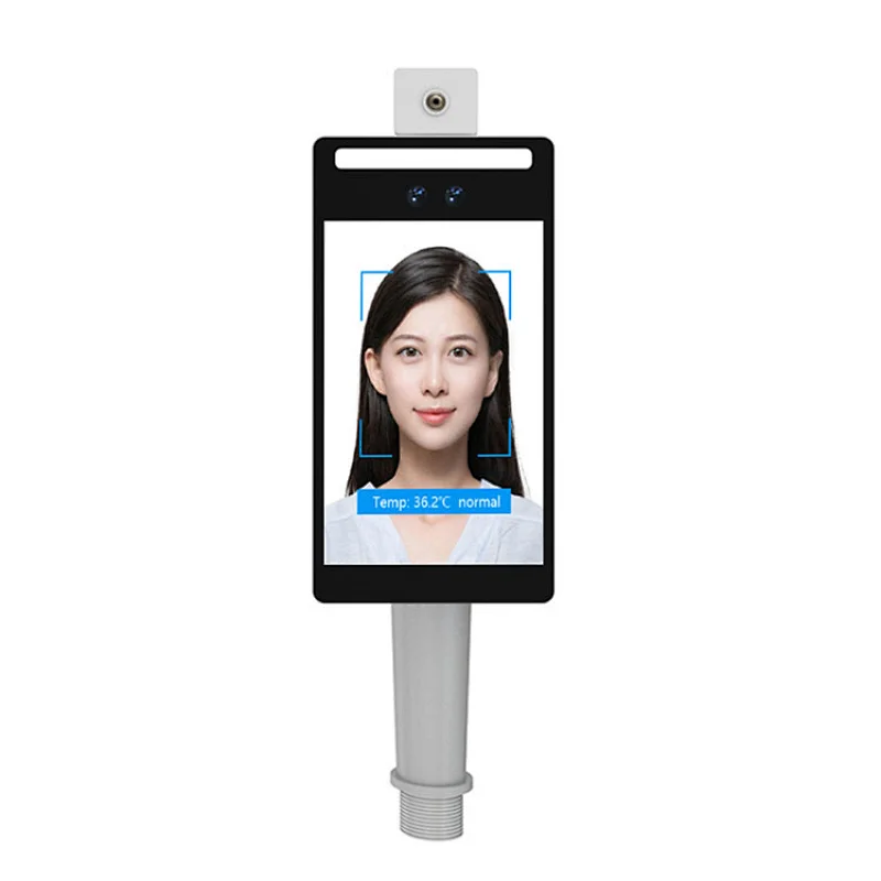 Face Recognition Long-range Infrared Temperature Measurement