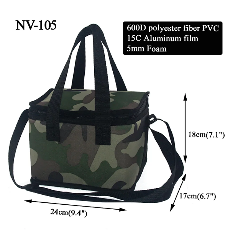 Navo CAMO 600D oxfo Pizza Bag, small,Picnic Cooler Bag/Lunch Bag,lunch bag,lunch bags for women,insulated lunch bag,insulated lunch box,cooler bag,yeti backpack cooler