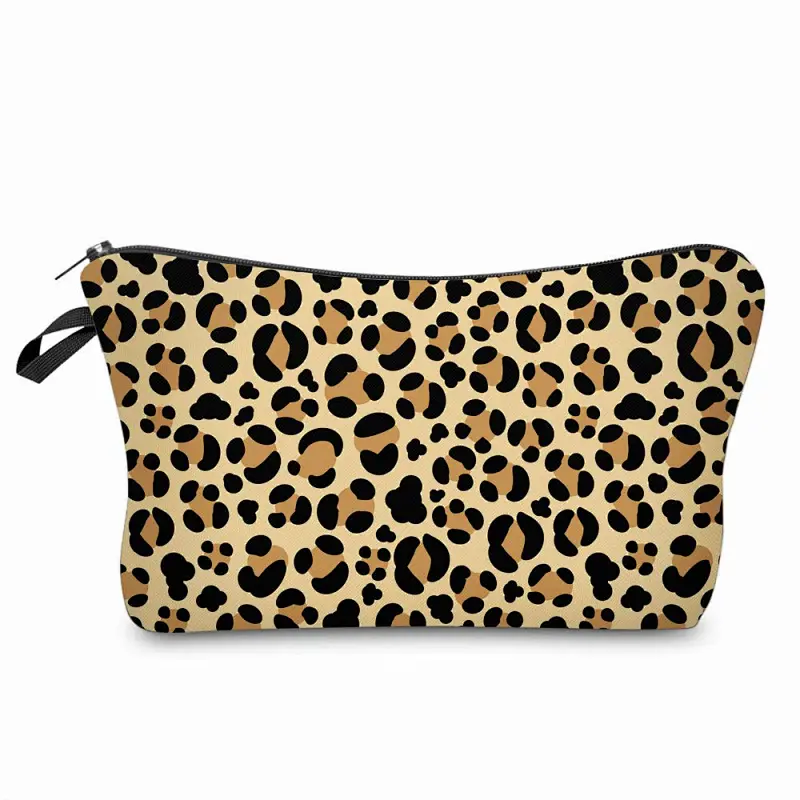Navo Leopard Print Cosmetic Bag,cosmetic bag,makeup bag,makeup pouch,makeup case,chanel makeup bag,travel makeup bag,ted baker makeup bag,drawstring makeup bag,cosmetic case,large makeup bag