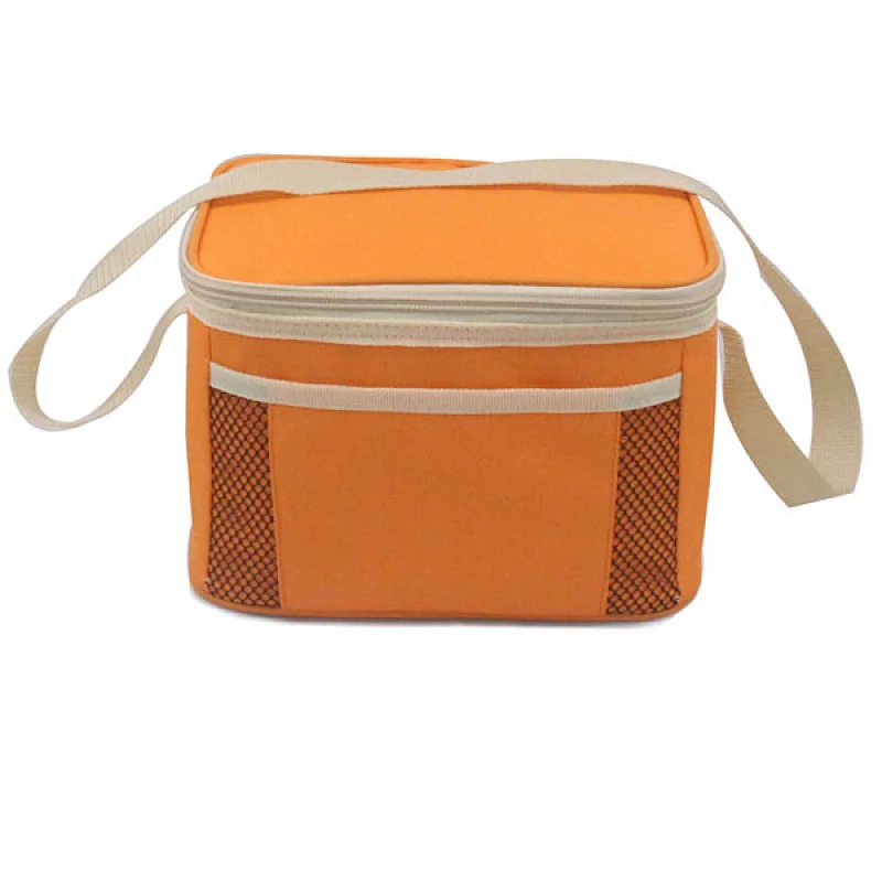 Navo 600D oxford Insulated Reusable Grocery Pizza Bags, Medium, Large Picnic Cooler Bag Zipper Zippered Top w/ long handle