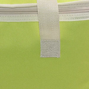 Navo 600D oxford Insulated Reusable Grocery Pizza Bag, Medium, Large Picnic Cooler Bag Zipper Zippered Top