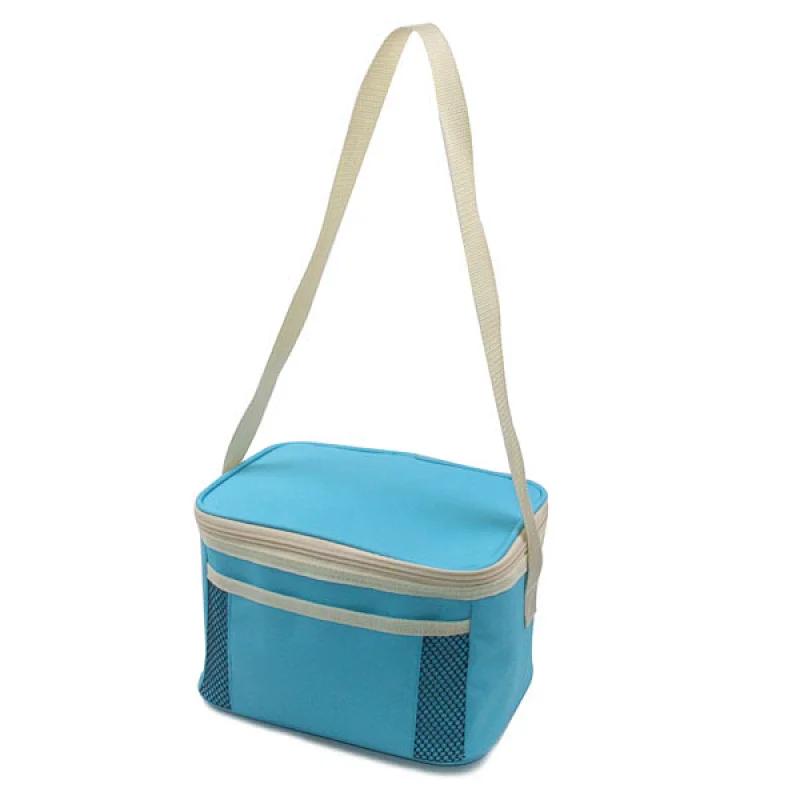 Navo 600D oxford Insulated Reusable Grocery Pizza Bags, Medium, Large Picnic Cooler Bag Zipper Zippered Top w/ long handle