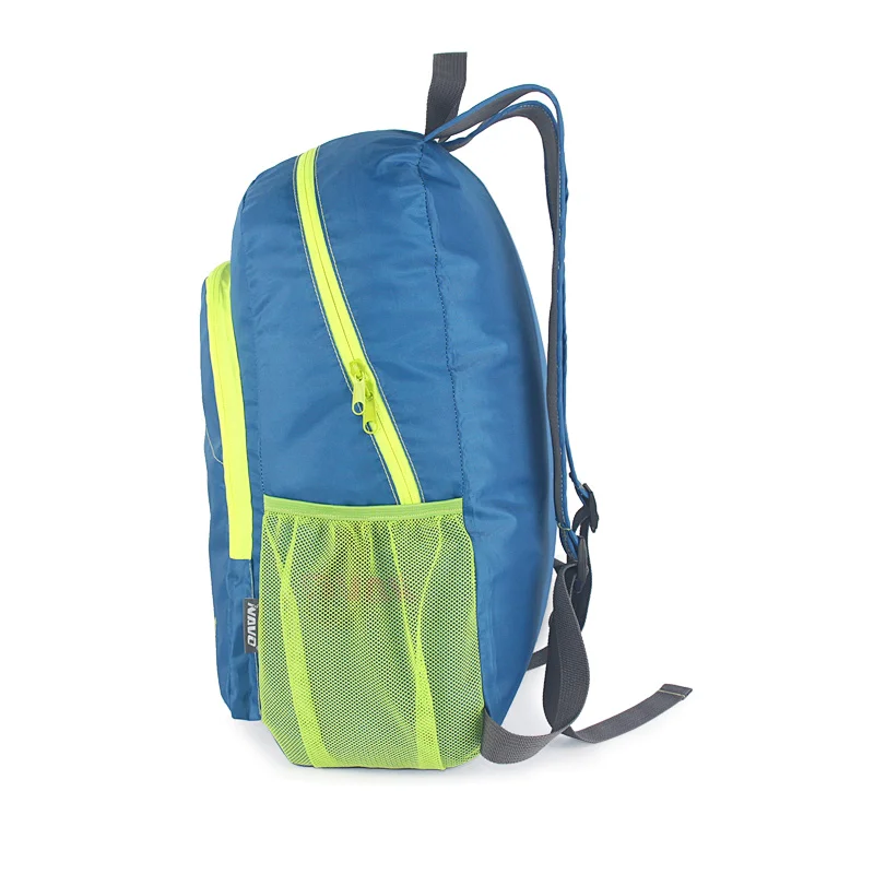 Navo Foldable Backpack , Water Resistant Rucksack, Unisex Nylon Daypack for Travel Hiking Cycling Outdoor Sport