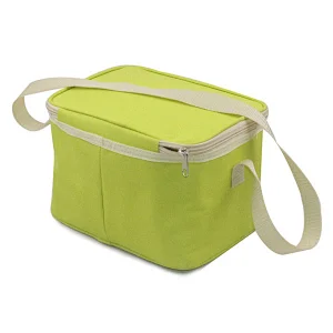 Navo 600D oxford Insulated Reusable Grocery Pizza Bags, Medium, Large Picnic Cooler Bag Zipper Zippered Top w/ long handle