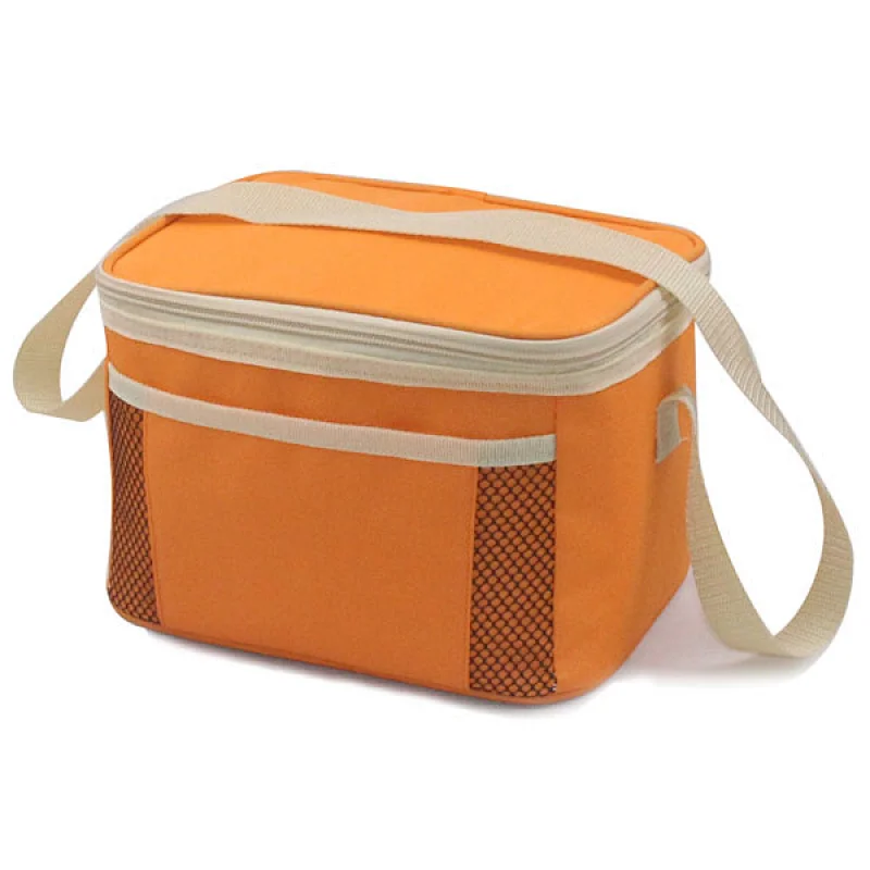 Navo 600D oxford Insulated Reusable Grocery Pizza Bags, Medium, Large Picnic Cooler Bag Zipper Zippered Top w/ long handle