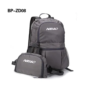 Navo Grey Rucksack Foldable Bag,foldable bag,folding bag,foldable backpack,foldable travel bag,folding backpack