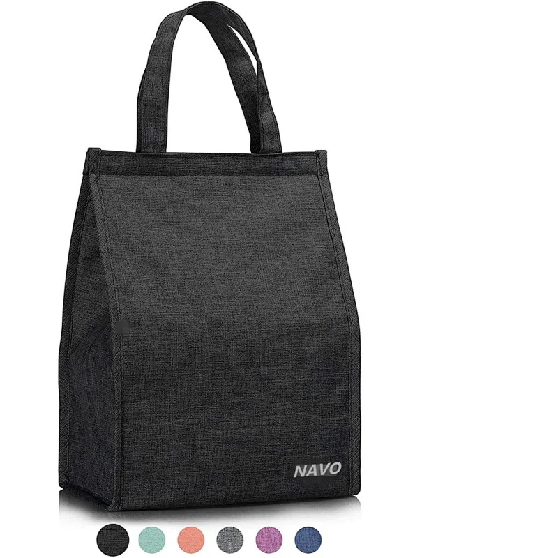 Navo Insulated Lunch Bag Large Waterproof Adult Lunch Tote Bag For Men or Women,lunch bag,insulated lunch bag,lunch bags for women,lunch boxes for adults,lunch bag for men