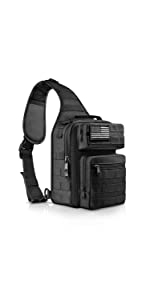 CVLIFE Tactical Sling Bag Pack Military Shoulder Backpack Assault Range Bag