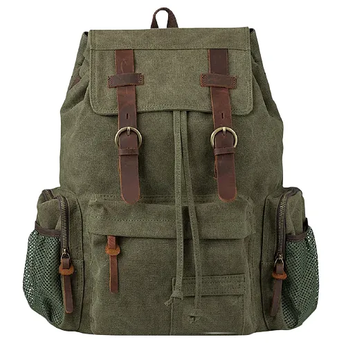 Navo Mountaineering Canvas Backpack,mountaineering backpack,hyperlite backpack,canvas backpack,canvas rucksack,waxed canvas backpack