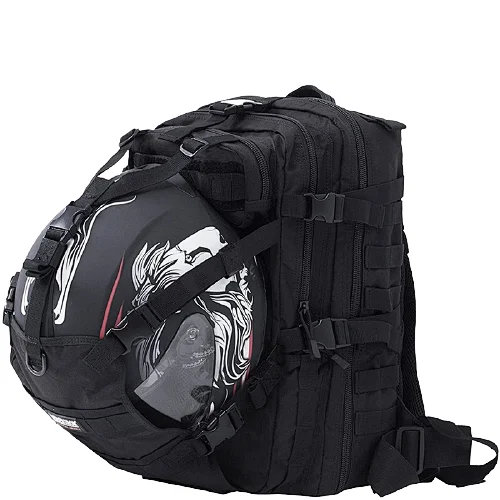 Navo Waterproof Large Capacity Molle Motorcycle Helmet Holder