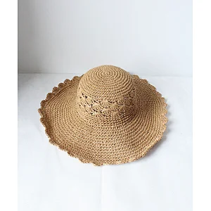 Summer Trendy Hollow-out Outdoor Sun Protection Straw Hats Sombrero