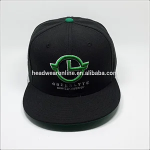 Make Custom Snapbacks Cap Hat Flat Brim Hat With Own Factory