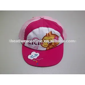 2015 high quality cute colorful kids/hats with apple logo made in Guangdong
