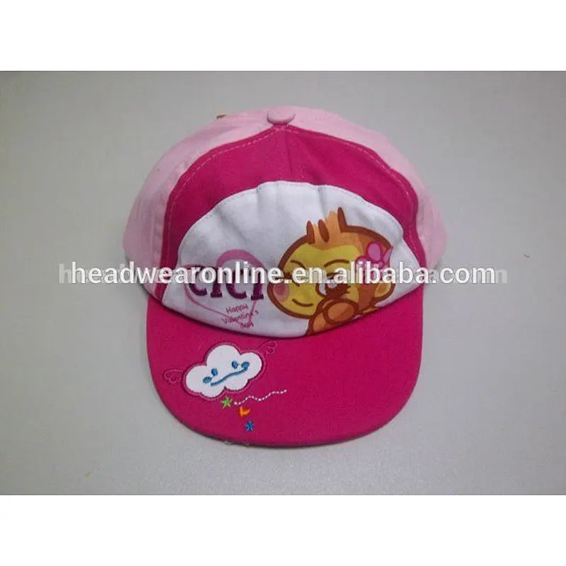 2015 high quality cute colorful kids/hats with apple logo made in Guangdong