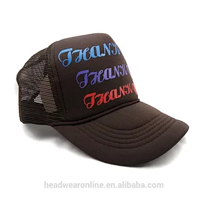 custom fashion design printing children mesh cap and trucker hat