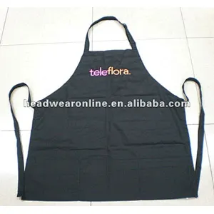 100% cotton apron and fashion style with embroidery logo