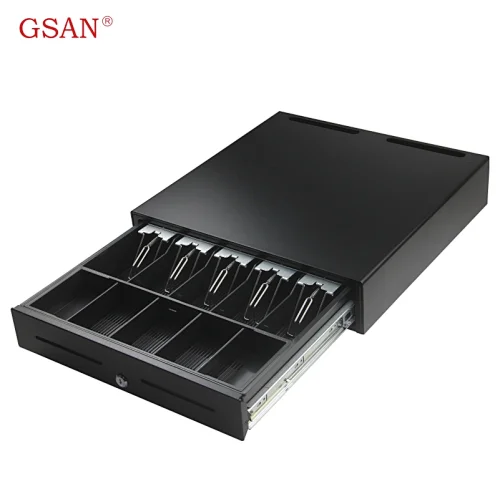 Removable money tray insert stylish cash drawer box