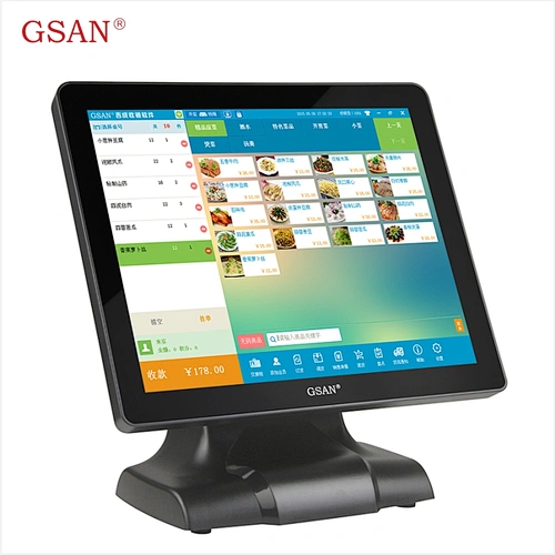 Electronic  all in one touch screen  pos machine